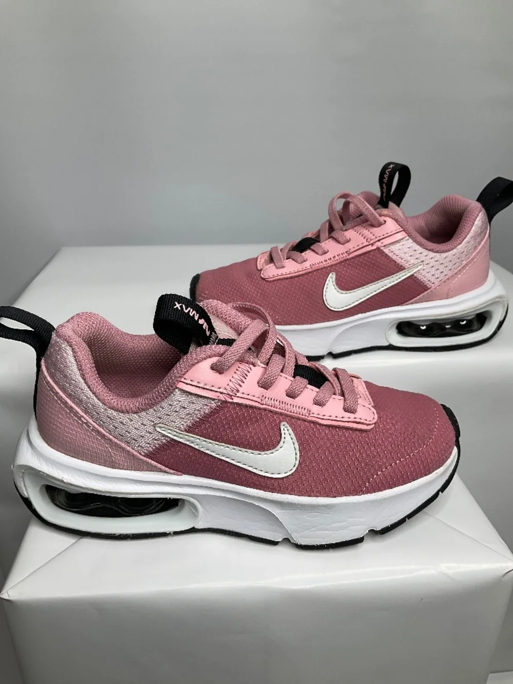 Nike Girls Air Max Intrlk Pink Running Shoes Size 12C US